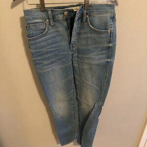 Madewell 10" High-Rise Skinny Crop Jeans